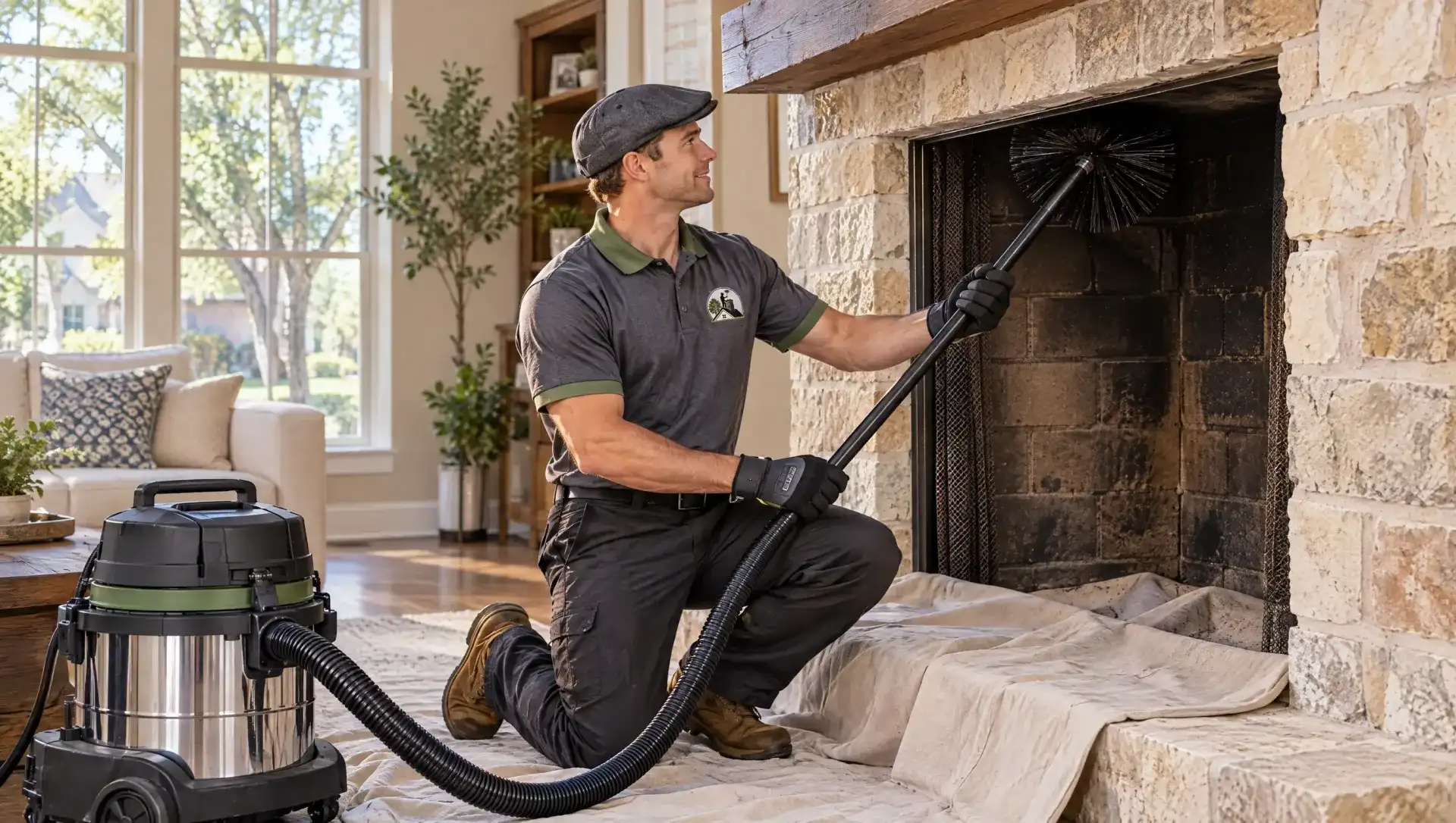 Chimney Sweep in Flower Mound